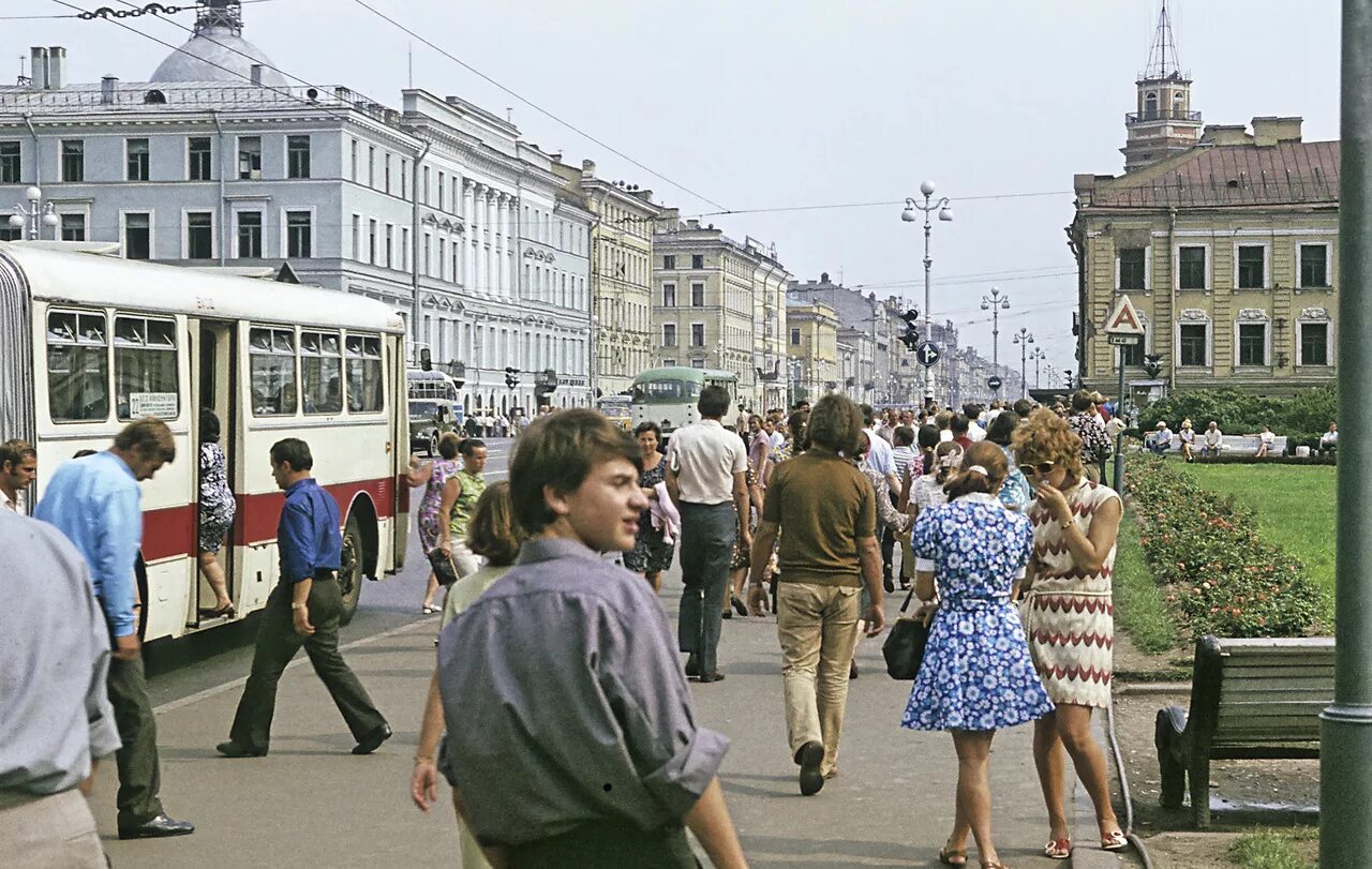 Ленинград город 70-е годы. 1958 год россия