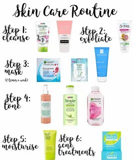 Skin care routine