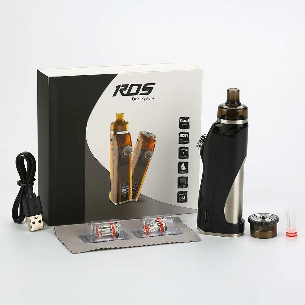 Система dual. Hotcig rds 80w. rds 80 вейп. rds dual system. dual system вейп.