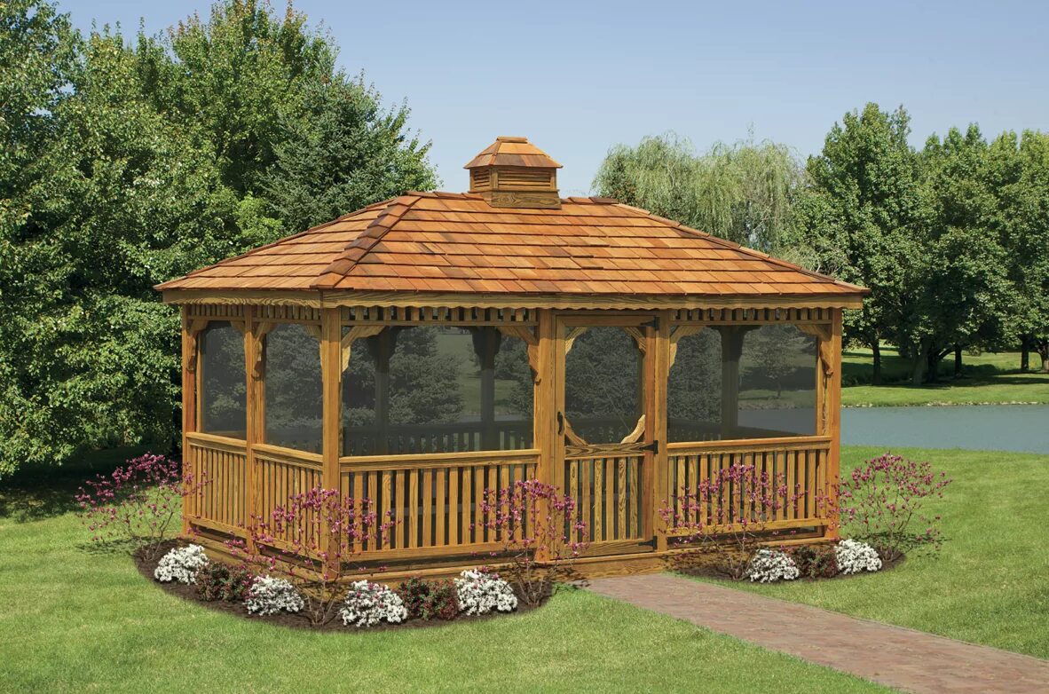 Красивая беседка из дерева. Wooden Gazebo беседки. Беседка брусовая Gazebos. Беседка деревянная прямоугольная. Красивые садовые беседки.