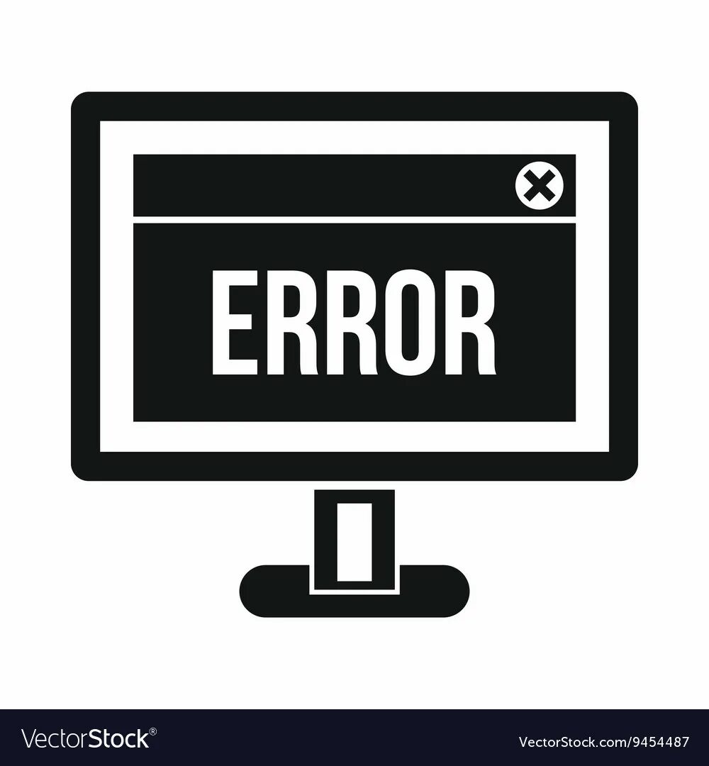 Error sign