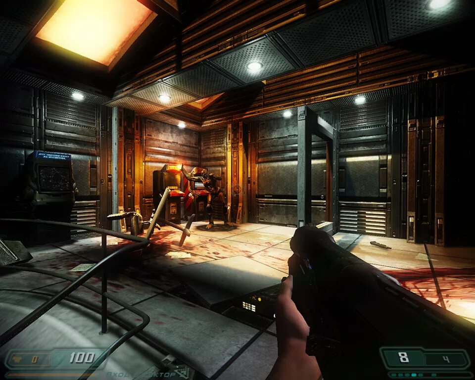 Doom 3 HD Mod. Гробница Doom 3.