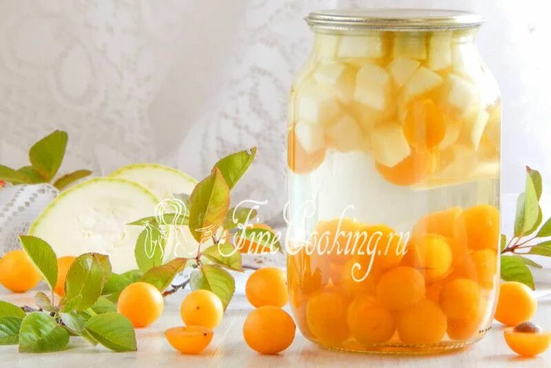 Компот из кабачков на зиму рецепты пальчики. Компот алыча с кабачками. кабачковый компот. компот из кабачков с апельсином на зиму фото.