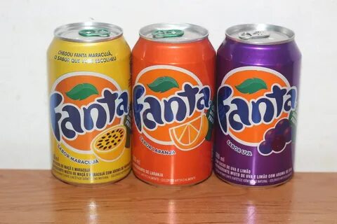 Фанта в стакане