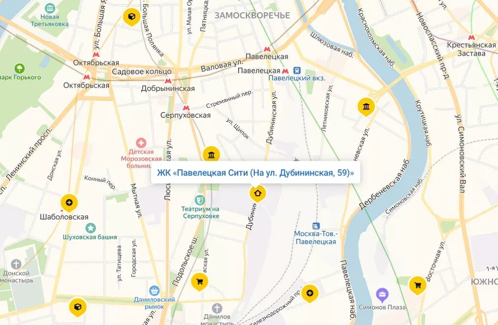 Павелецкий какое метро рядом