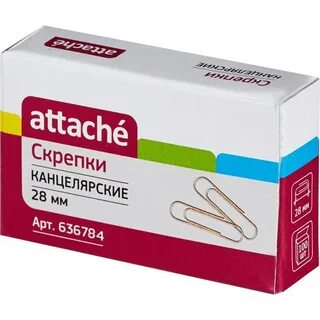 Скрепки канцелярские 28 мм