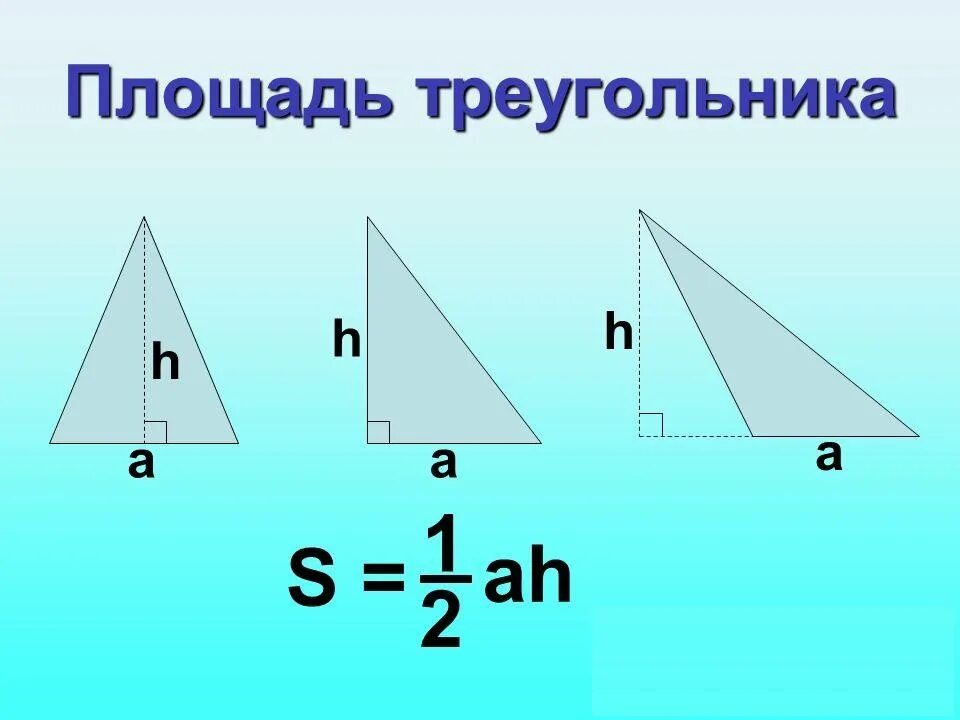 Пл треугольника