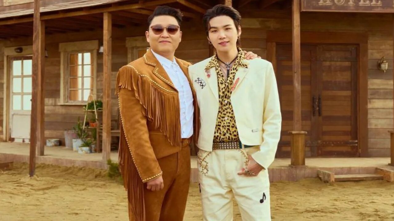 Psy bts. Psy and suga. псай и бтс. psy и юнги.