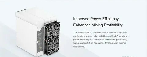Майнер bitmain antminer l7