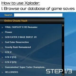 System cheats