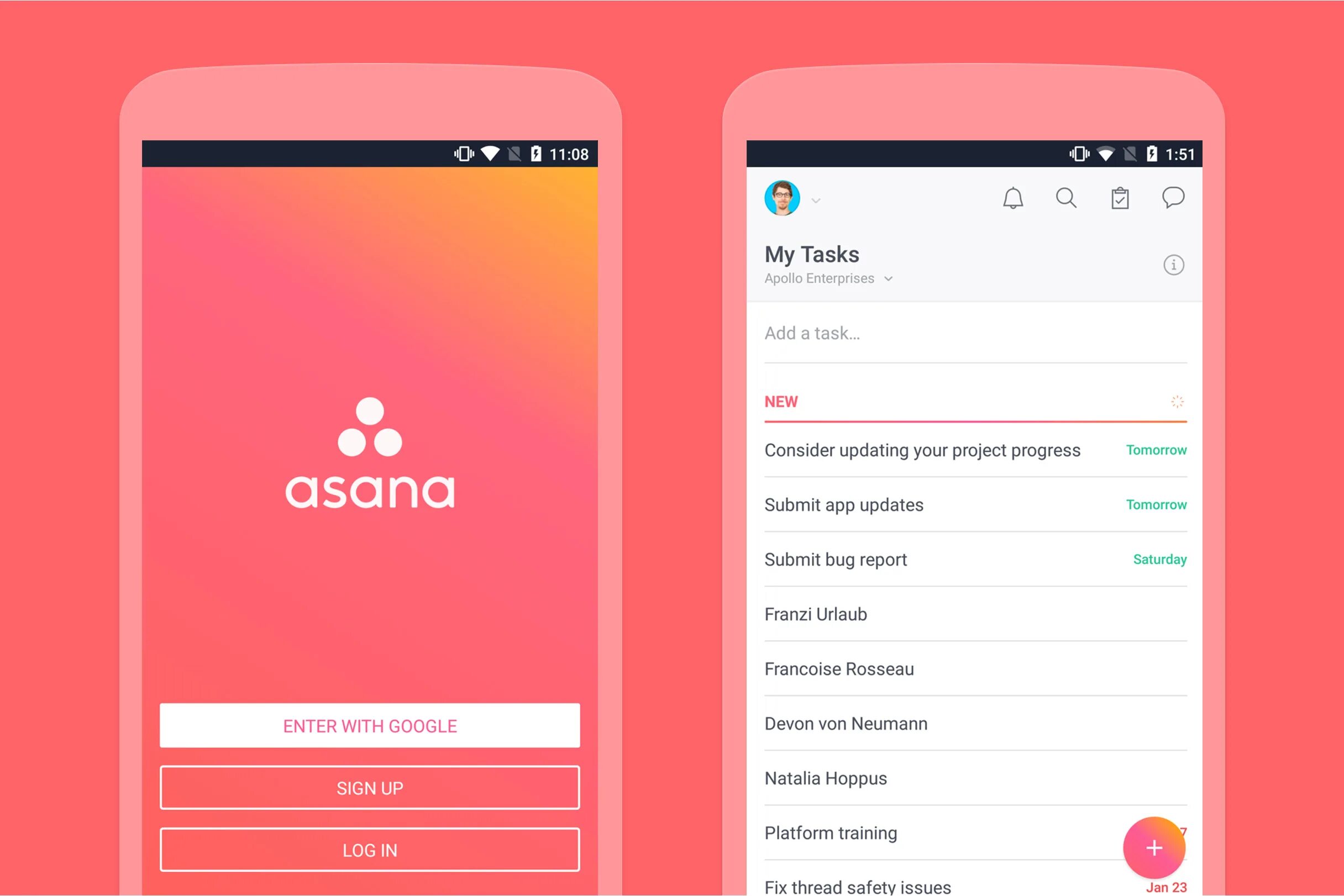 Мобильное приложение Asana. Asana программа. Asana управление проектами. Asana Интерфейс.