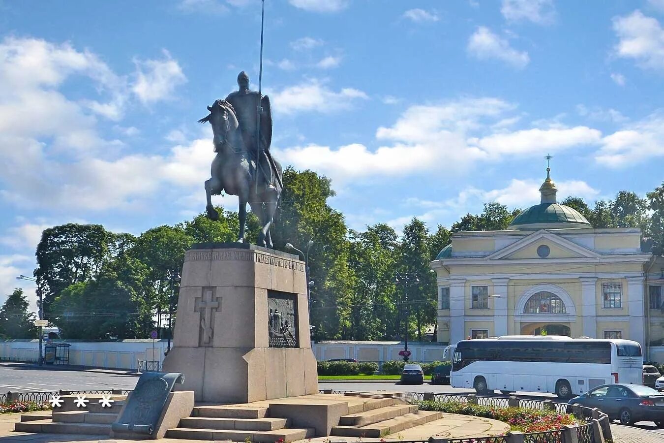 Памятник невскому петербург