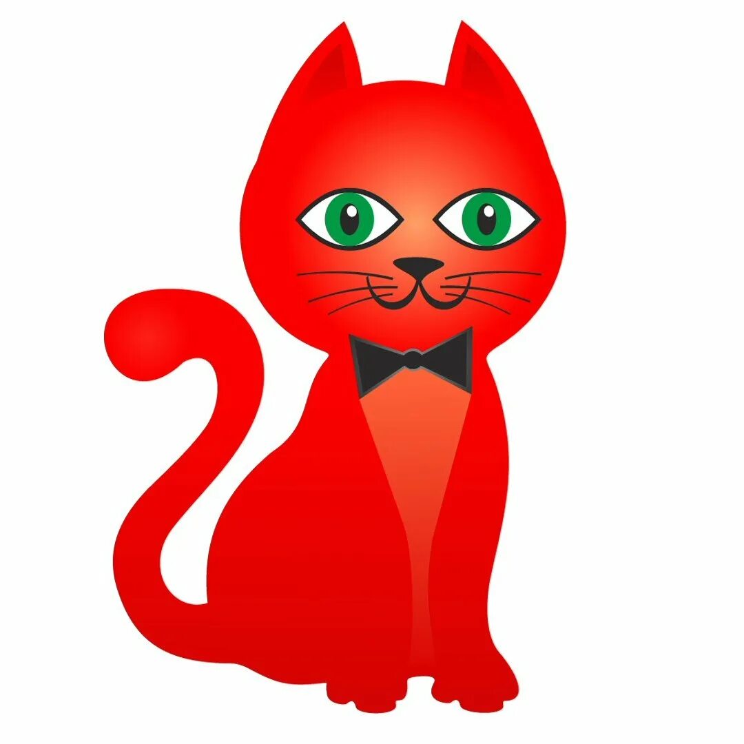 Ред Кэт ред Кэт. Красная кошка. Кошка мультяшная. Котик на Красном фоне.