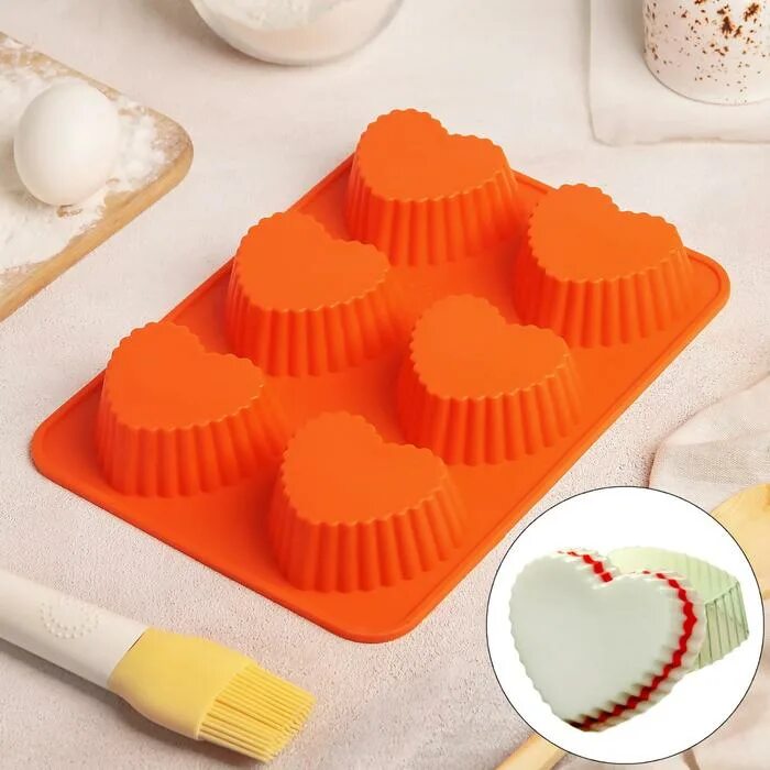 Форма для выпечки agness разъемная с антипригарным покрытием 28*7см. Форма силиконовая полусфера 24 ячейки. Силиконовая форма для кексов пудинг 6шт. Форма для выпечки доляна 6 ячеек. Доляна 3626724.