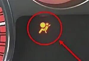 Горит лампочка airbag