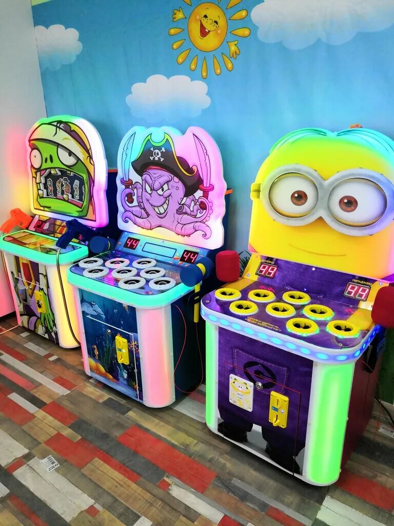 детские игровые комнаты под ключ.