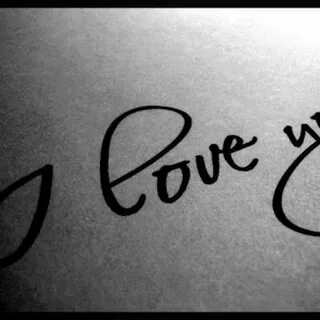 I said i love you but