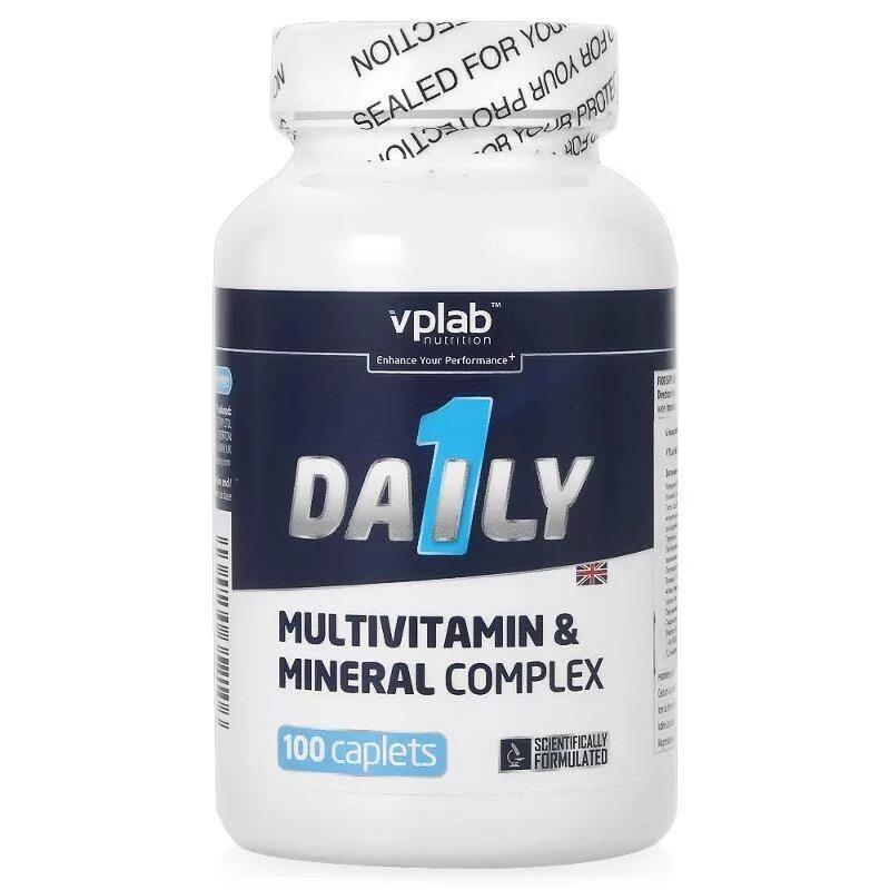 Витаминно-минеральный комплекс Daily-1 каплеты n 100. VPLAB Daily 1 Sport состав. Витамины one VP Lab. VPLAB Daily 1 100 капсул.