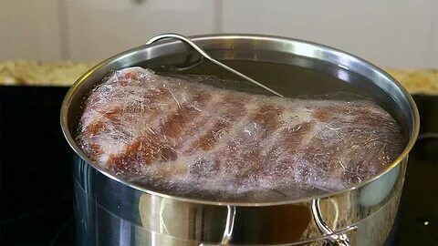 Вареный бекон