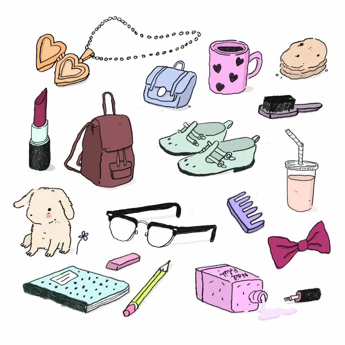 Things blog. Things. things illustration. different things.