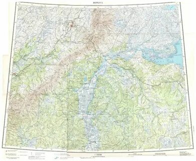 Карта поселков воркуты