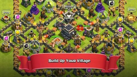 Clash of clans приложении