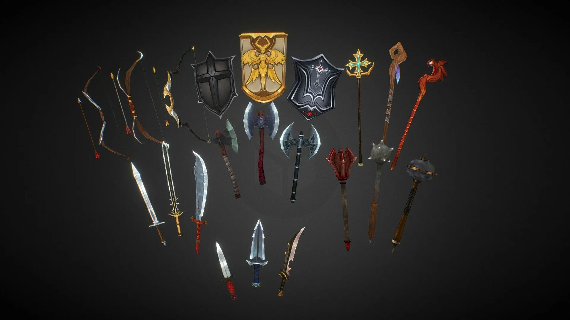 Weapons enemies