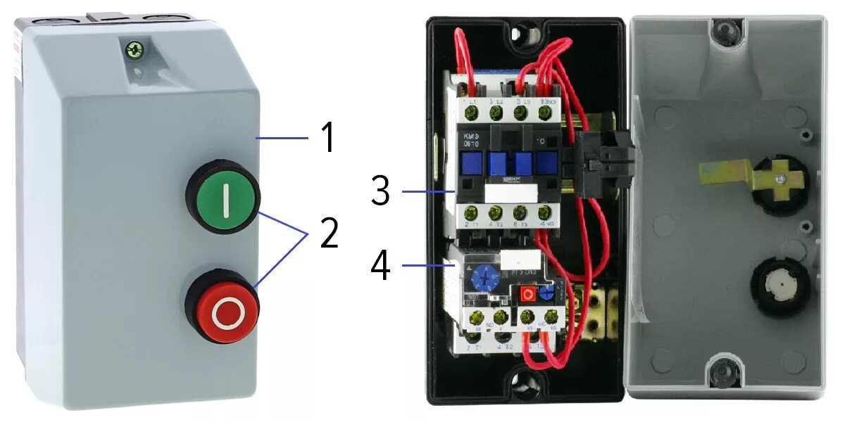 Магнитный пускатель с кнопкой пуск стоп. Магнитный пускатель ИЭК С тепловым реле. Магнитный контактор 380в с тепловым реле. Подключение через пускатель 380 электродвигателя с тепловым реле. Реле пускатель 380 вольт.