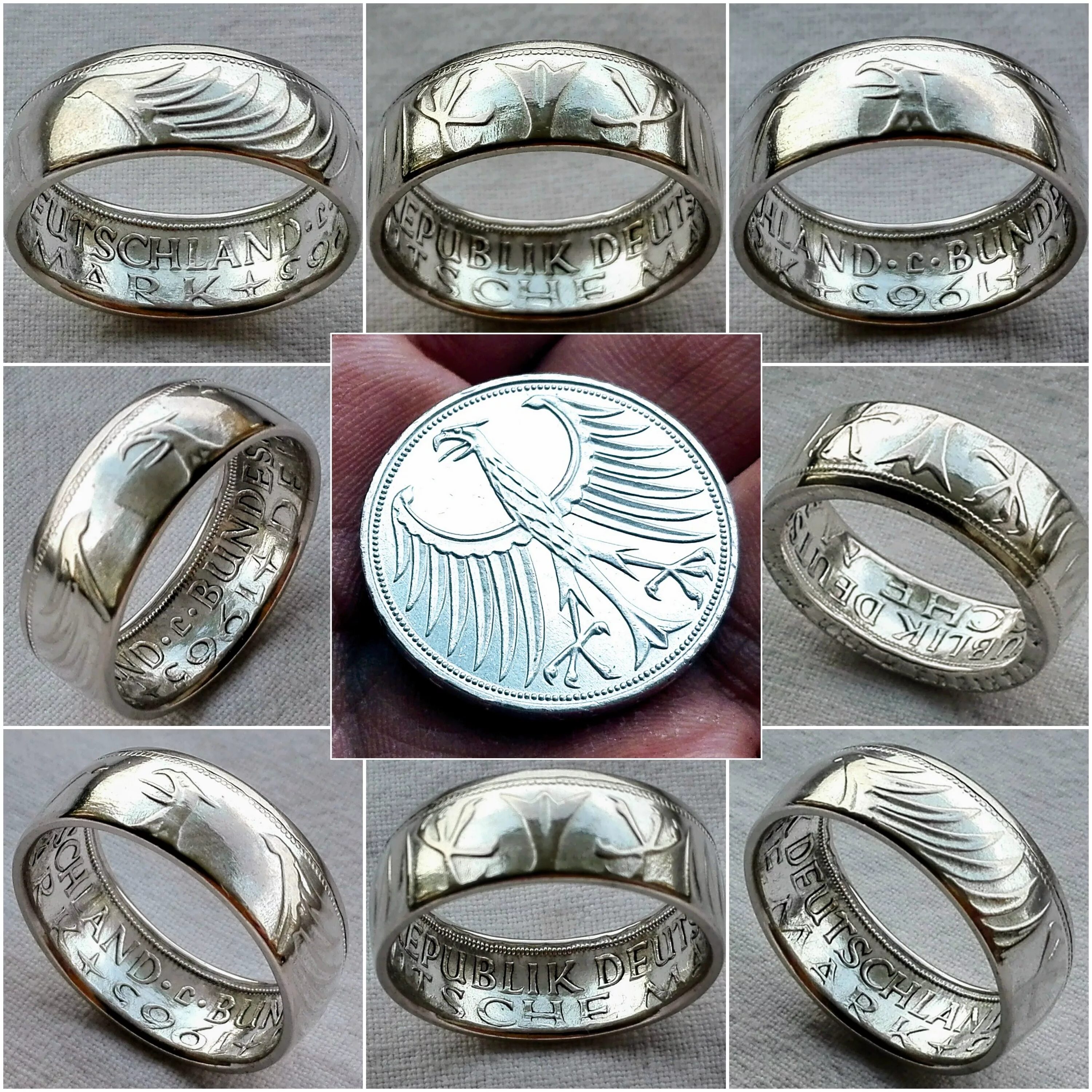 Из какого металла сделаны кольца. Кольцо из монеты. Украшения из монет. Кольцо из серебряной монеты. Перстень из монеты.