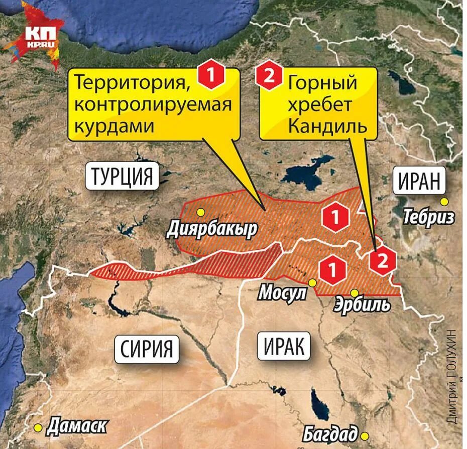 Турция контролирует