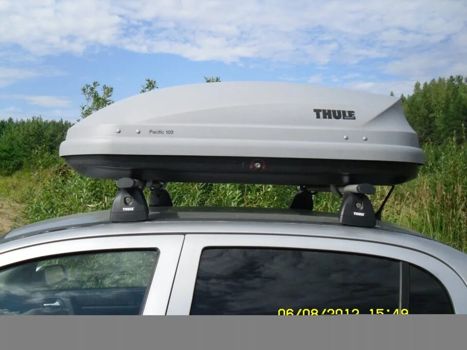 Автобокс Thule Pacific 100. Thule Pacific 100 багажник. Бокс на крышу Thule Pacific 100. Бокс Thule Pacific 100 га Шевроле Нива. Автобокс б у