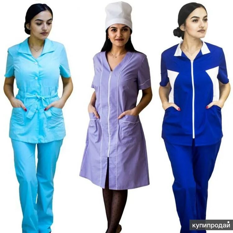 костюм хирургический универсальный "василек". специальная одежда. профессиональная одежда москва. рабочая одежда. урсус спецодежда медицинский костюм женский р56.