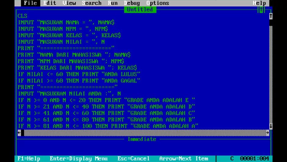 Программы на quick Basic. Команды Бейсик. Системы программирования quick Basic. QBASIC команды. Напечатать на бейсик программу