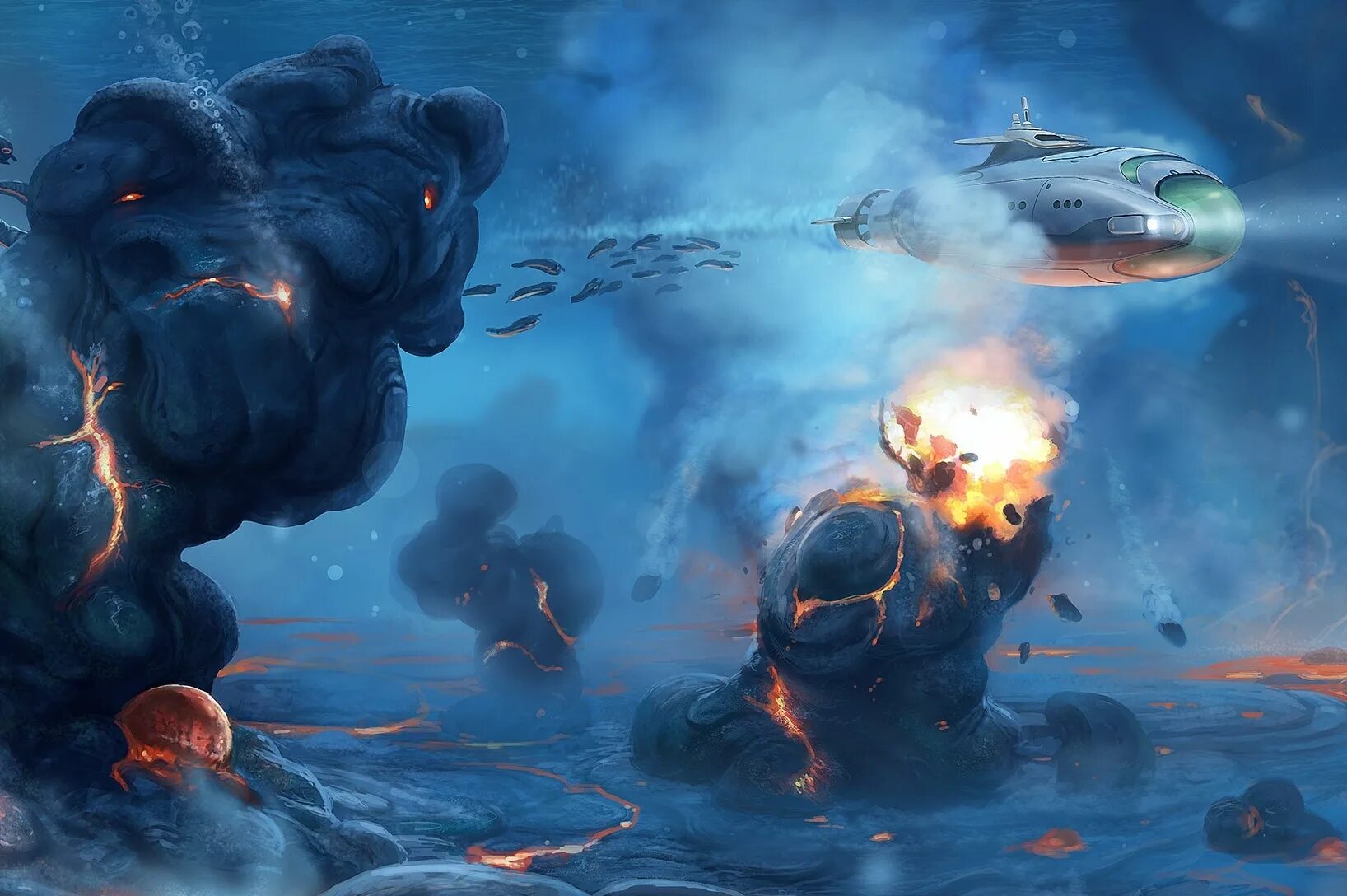 Harvester fanart. Subnautica постер. Субнаутика бэкста. Subnautica abandon. Subnautica abandon.
