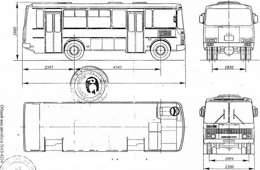 Паз 3205 схема