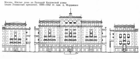 Чертежи зданий москвы