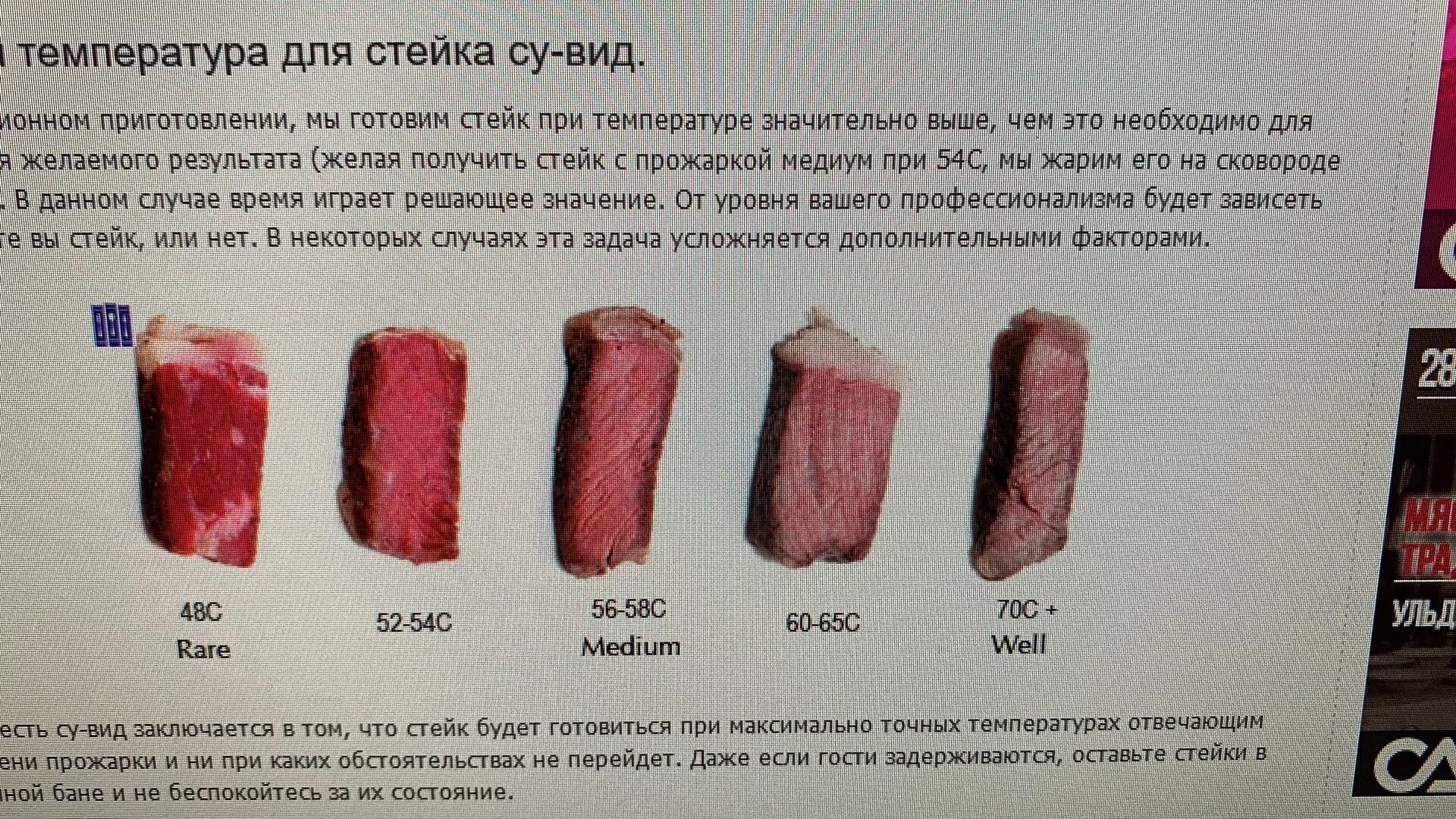 Картинки по запросу таблица температур су вид Полезные советы, Технологии, Еда н