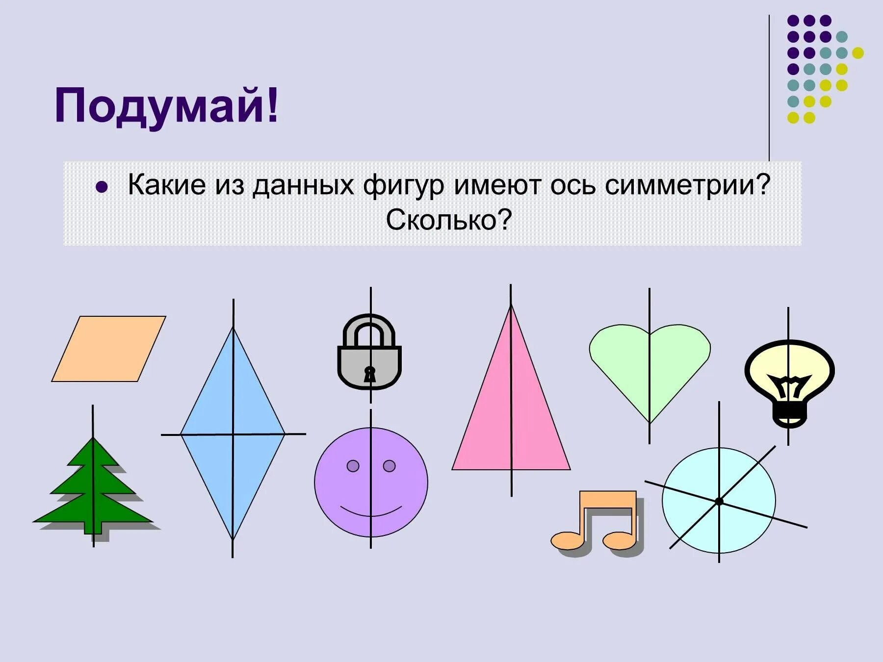 Что такое симметричные фигуры 2 класс. Фигуры симметричные оси. фигуры обладающие осевой симметрией. геометрические фигуры обладающие осевой симметрией. фигуры обладающие осью симметрии.