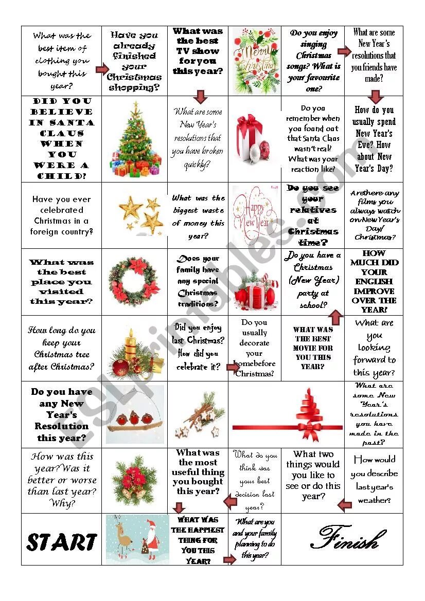 New year questions and answers