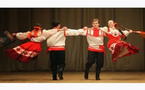 Русский народный танец примеры