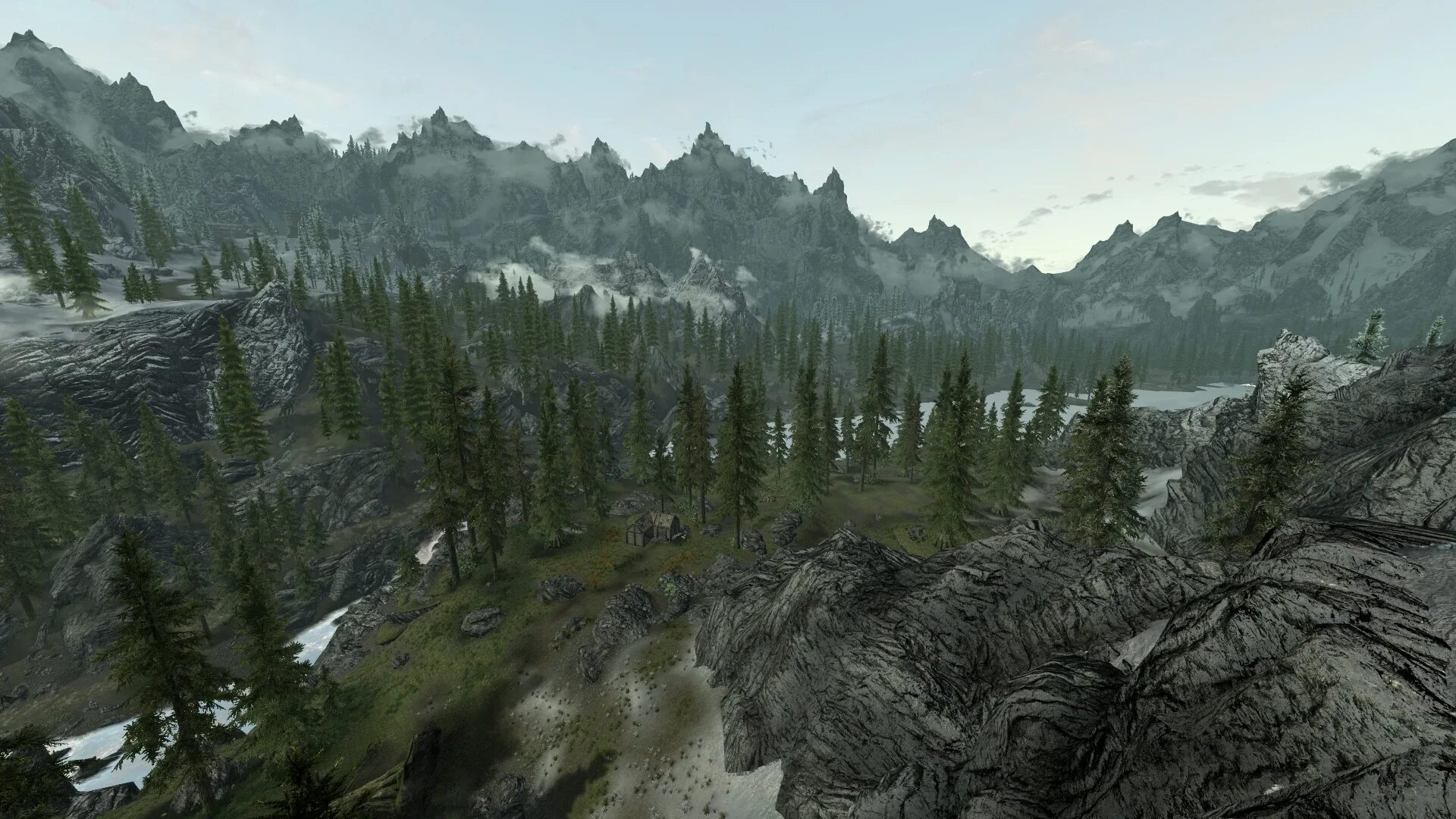 Skyrim graphics. Фолкрит Вальдр. Владение Фолкрит. Фолкрит Знамя. Фолкрит разделенное ущелье.