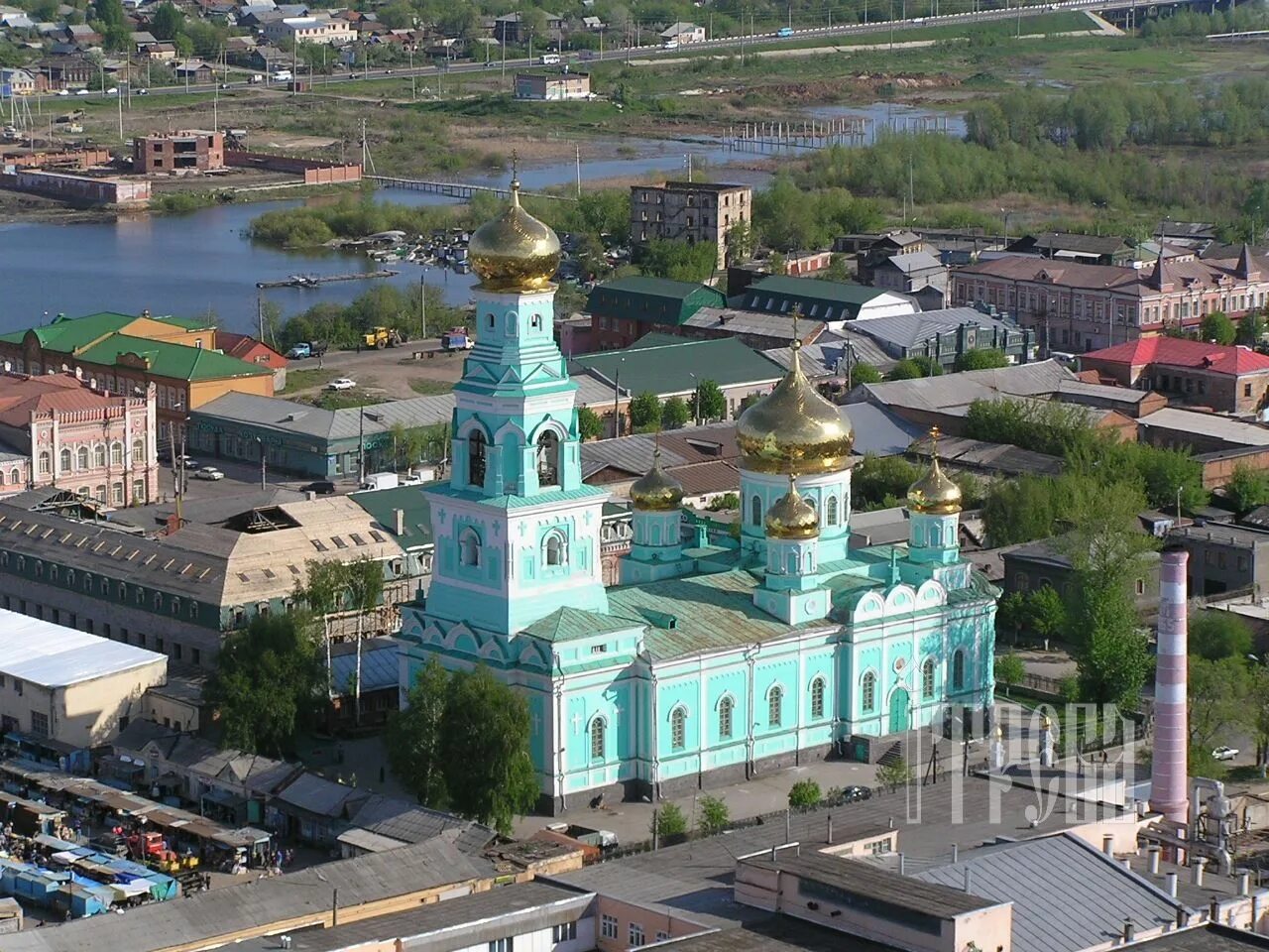 Храм в Сызрани Казанский. Город Сызрань Самарская область. Пассаж сызрань