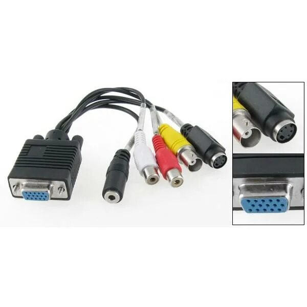 Как подключить смарт к монитору компьютера. Vga 3rca переходник подключить к камере. переходник vga на приставку дтв2. монитор к тв приставке через переходник вга. переходник для приставки денди через vga.