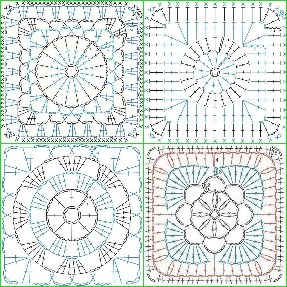Бабушкин мотив крючком. Мотив Бабушкин квадрат крючком. Мотив Бабушкин квадрат схема. Квадратные мотивы крючком. Квадрат крючком схема.