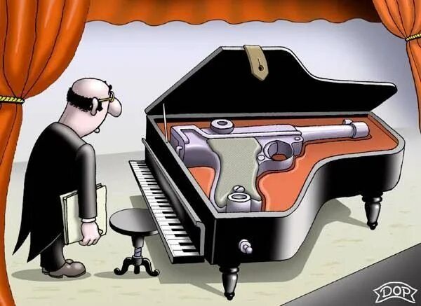 Shoot the piano player. Музыкальные карикатуры. Карикатуры на музыкантов. Пианист карикатура. Пианист прикол.