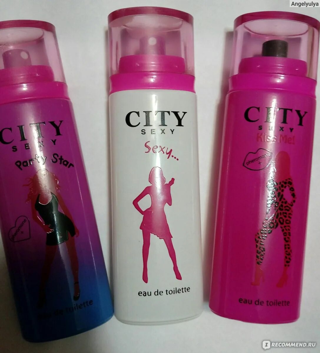 Духи City. Розовые духи City. Духи City Kiss me. Духи City sexy вся коллекция.