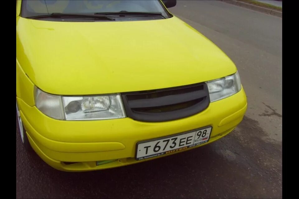 Сток решетка радиатора - Lada 112 Coupe, 1,6 л, 2008 года просто так DRIVE2