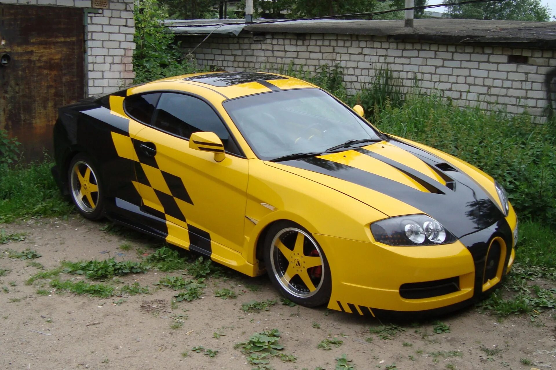 Тюнинг my car. Hyundai Tiburon 2002. Хендай Тибурон желтый. Hyundai Tiburon 2002 Tuning. Hyundai Tuscani 2002.