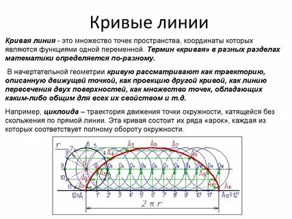 Кривая это в математике
