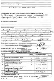 Заключение на квалификационную пробную работу